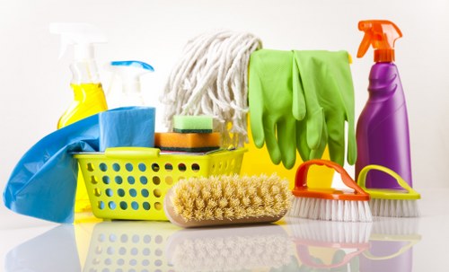 Professional end of tenancy cleaning in a bright living room