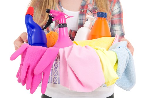 Professional one off cleaning in a bright modern home