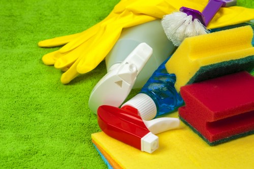 Daily cleaning of kitchen and high-touch areas