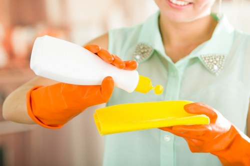 One off cleaning service for a tidy office workspace