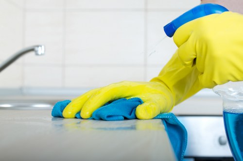 A spotless, well-maintained room after professional cleaning