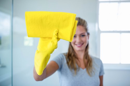 Eco-friendly commercial cleaning for a modern facility